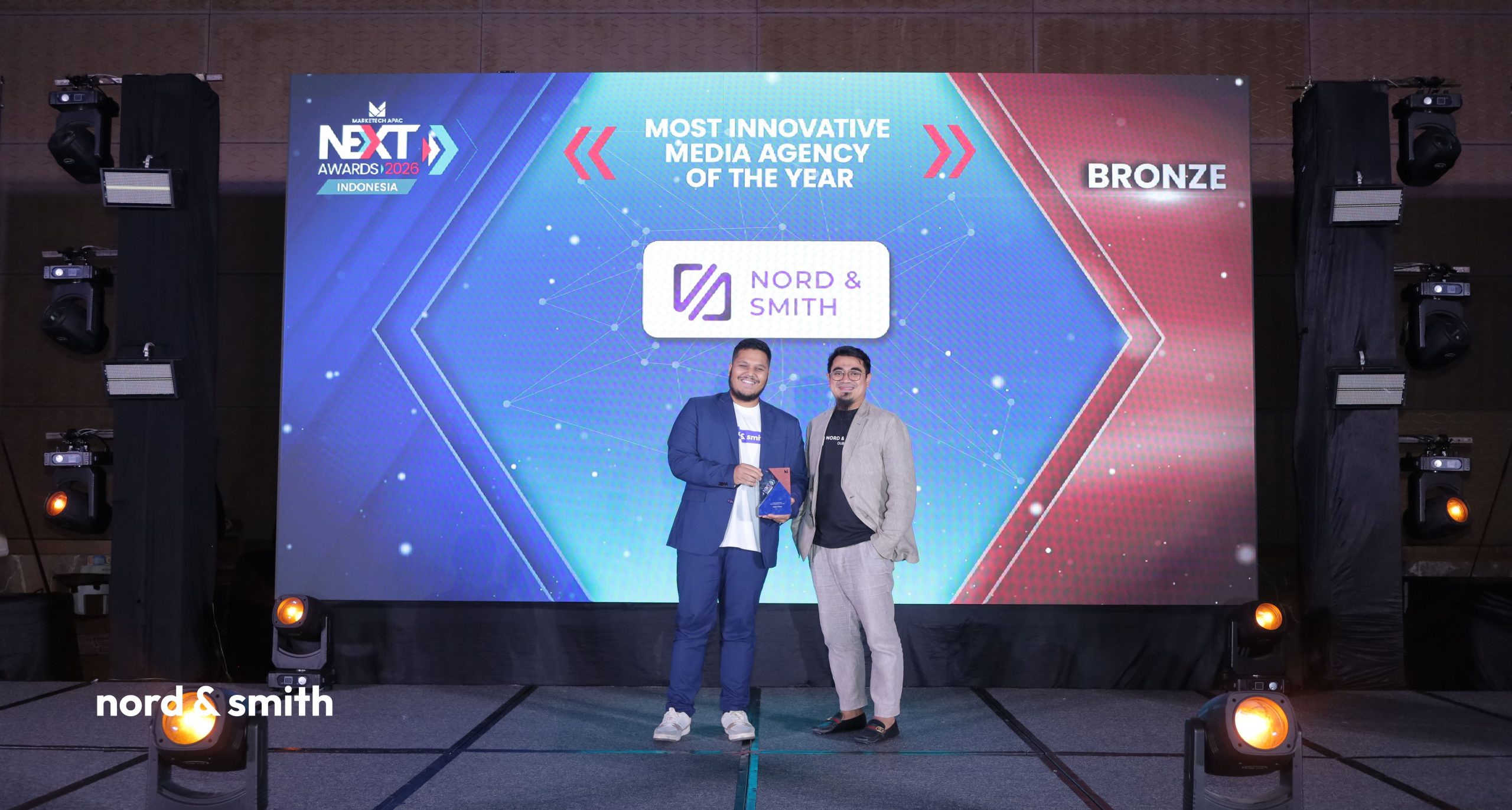 Nord & Smith Raih Bronze untuk Most Innovative Media Agency of the Year di NEXT Awards Indonesia 2026